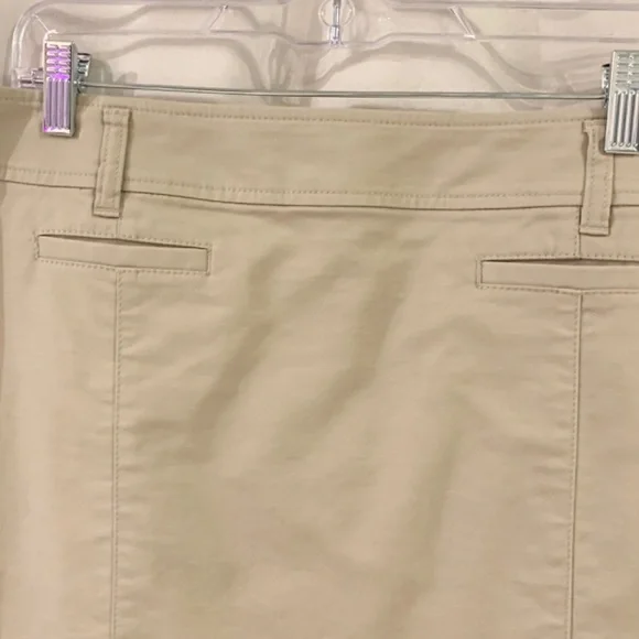 Ann Taylor Khaki Skirt - Picture 3 of 5